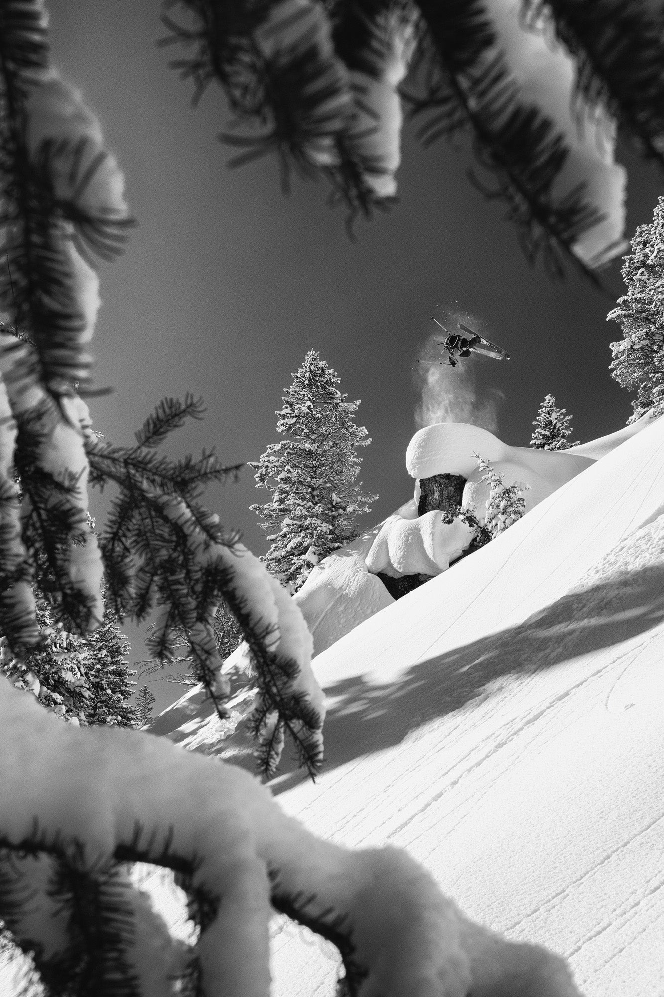 Connery Lundin in the Jackson Hole, Wyo., backcountry