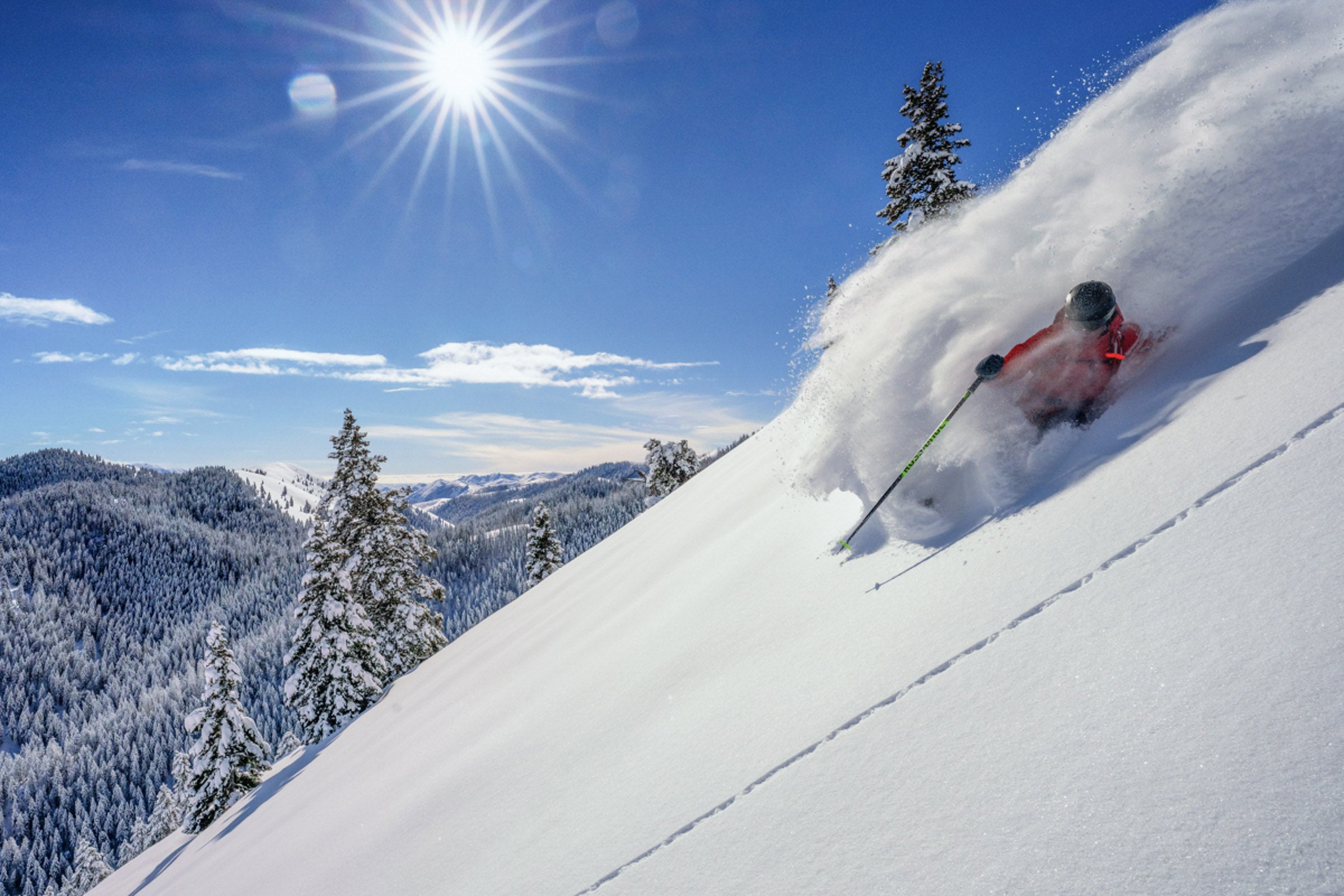 Sunrise terrain Sun Valley
