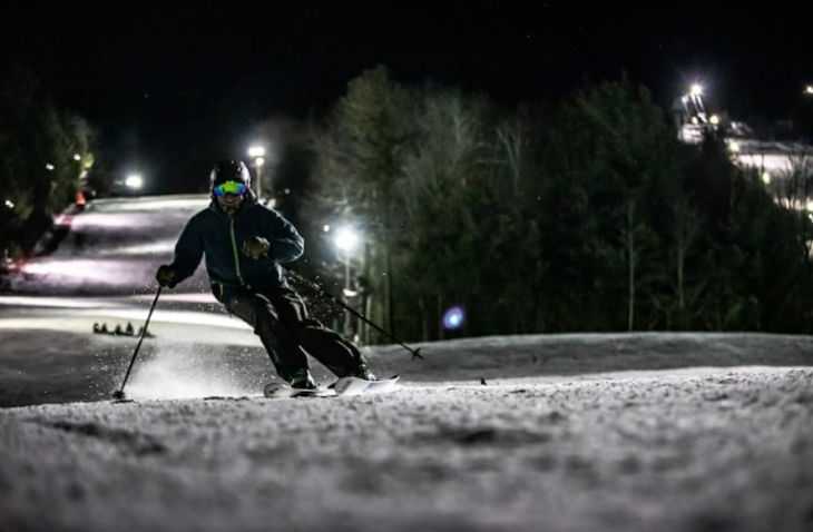 Crotched Mountain night skiing