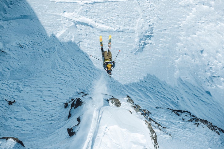 Ross Tester backflip Verbier Xtreme 2021