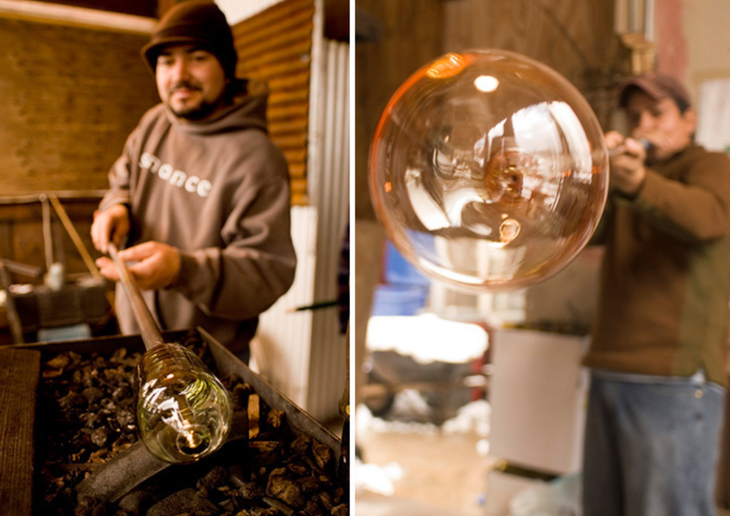 Sundance Resort glass blowers