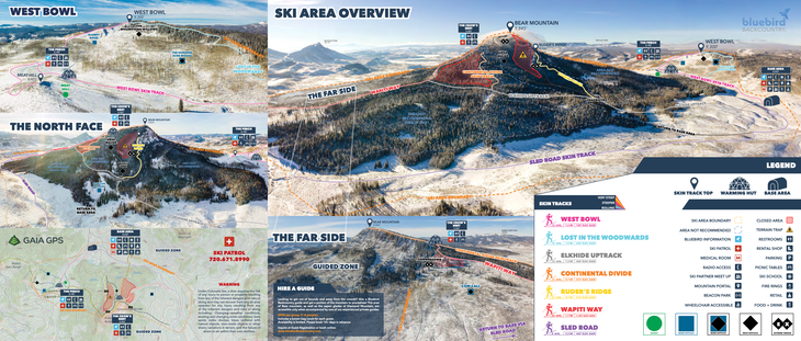 Bluebird Trail Map