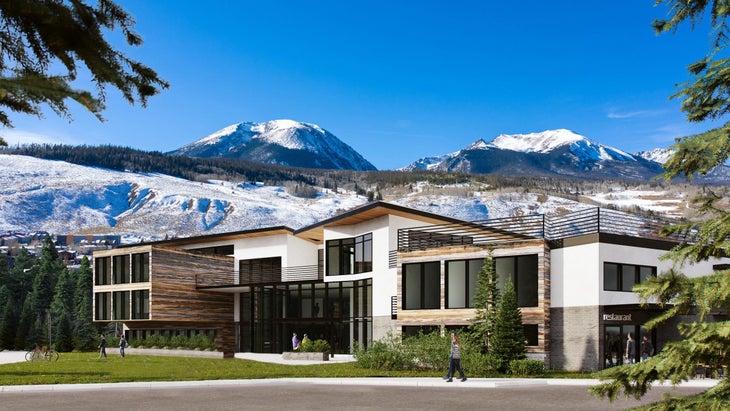 Exterior rendering The Pad