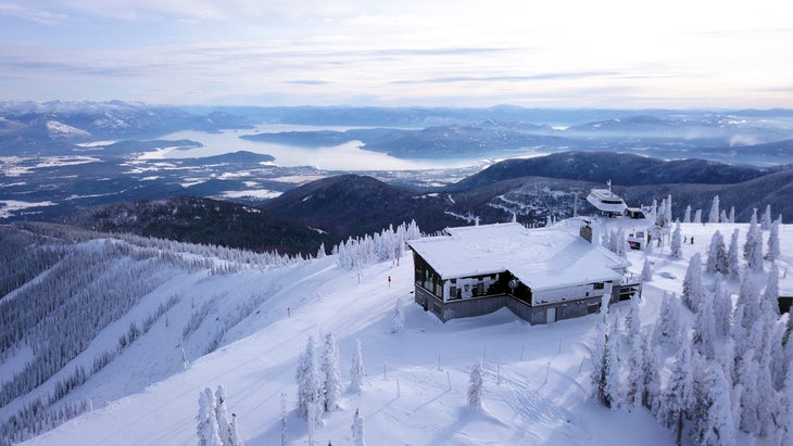 Schweitzer lake view