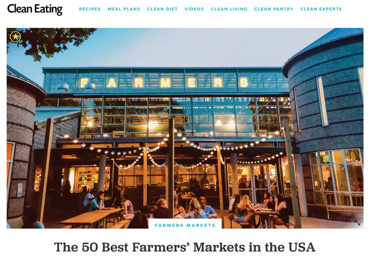 Clean Eating farmers' markets