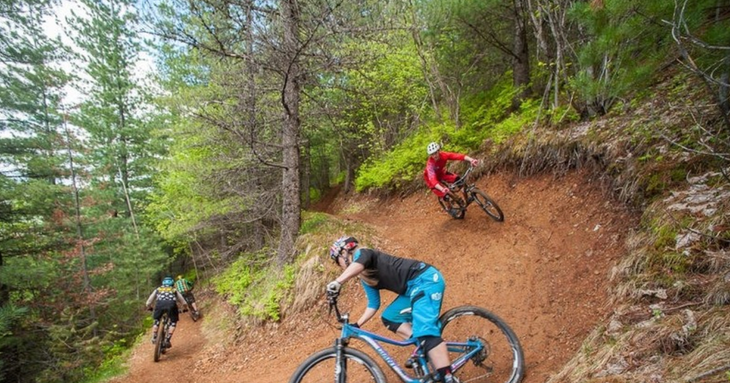 Silver Mountain mountain biking
