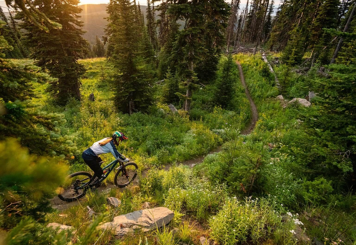 Sun Peaks mountain biking
