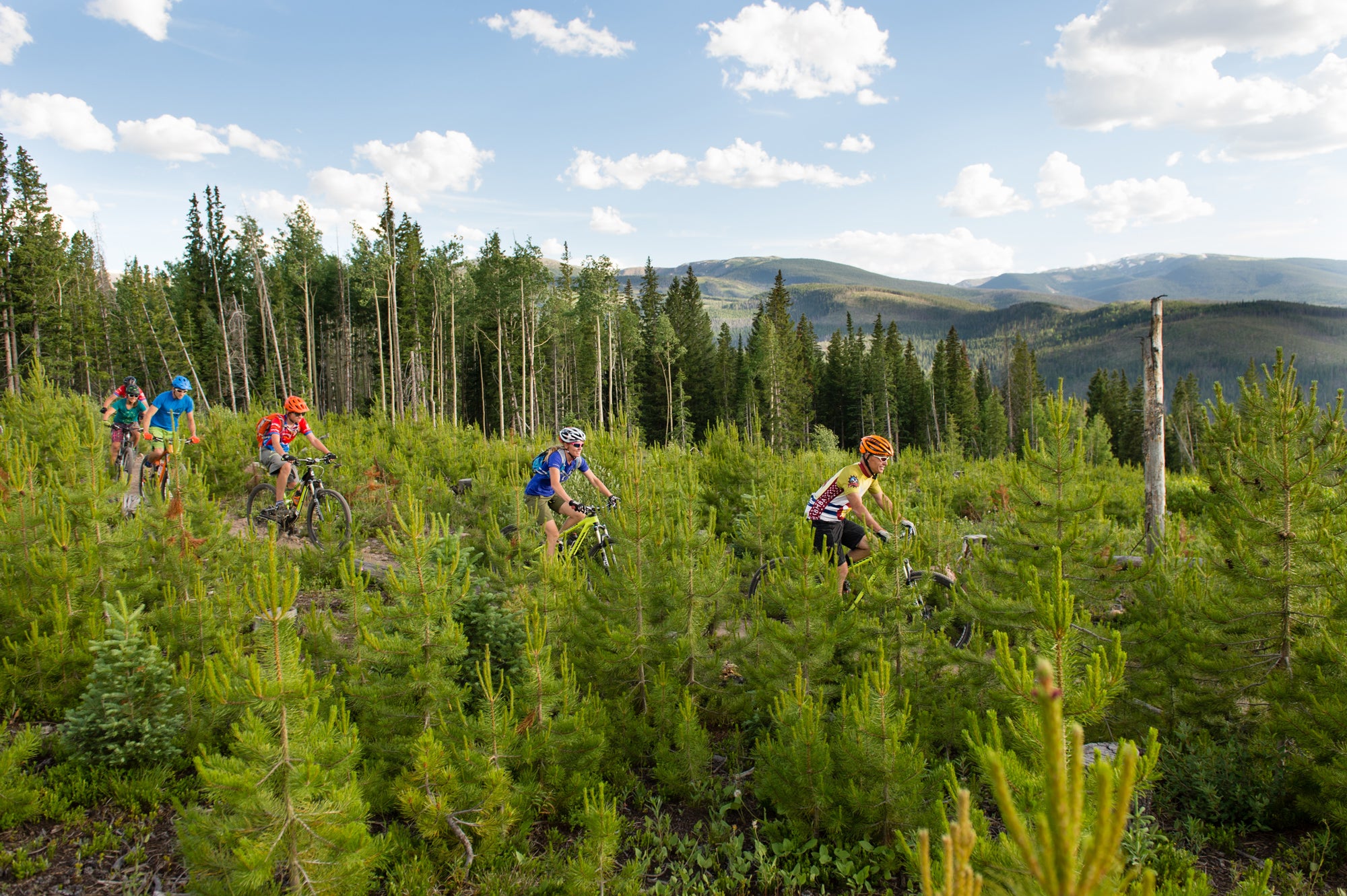 Mountain bikes near Winter Park
