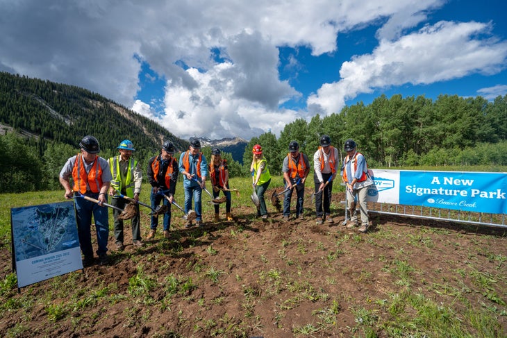 McCoy Park groundbreaking