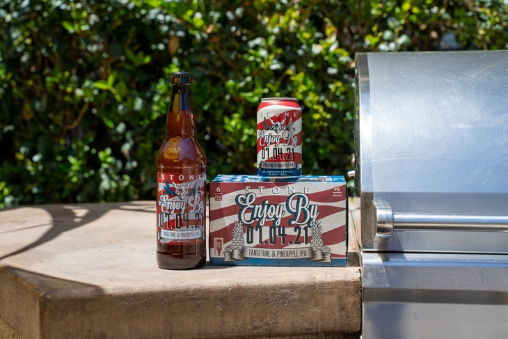 Stone Brewing Enjoy by 7/4/21 Double IPA