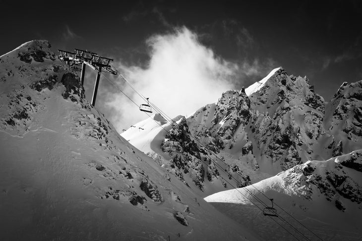 Tignes Val d'Isere France