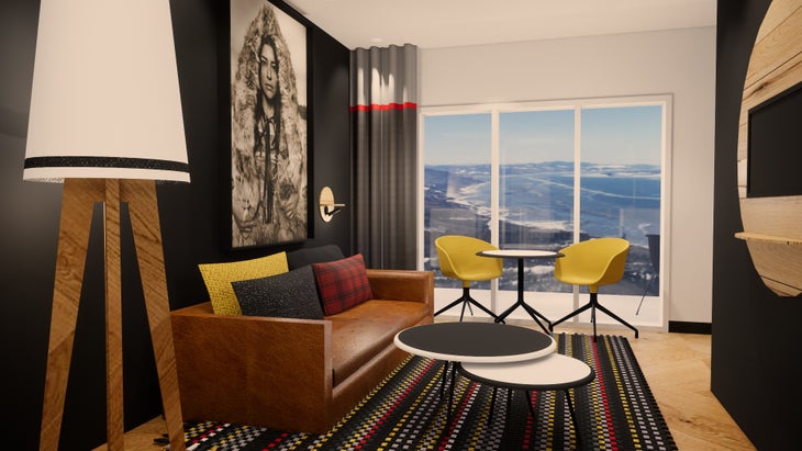 Club Med Quebec suite