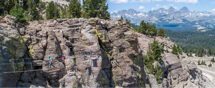Mammoth via ferrata