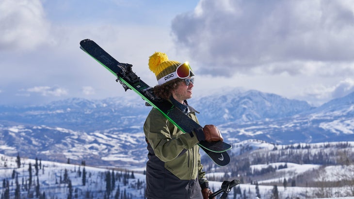 Justin Samuels at Powder Mountain, Utah