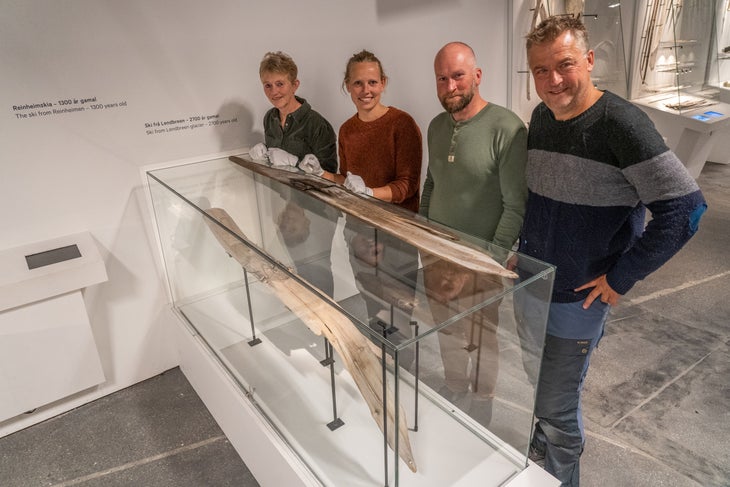 1,300 Year Old Ski - Secrets of the Ice