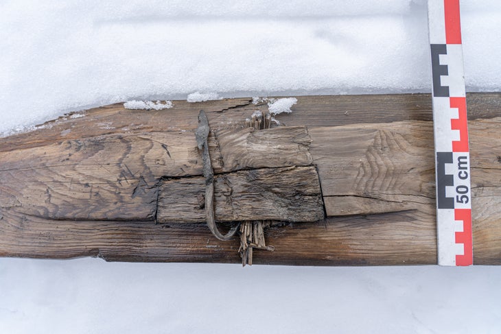 1,300 Year Old Ski - Secrets of the Ice