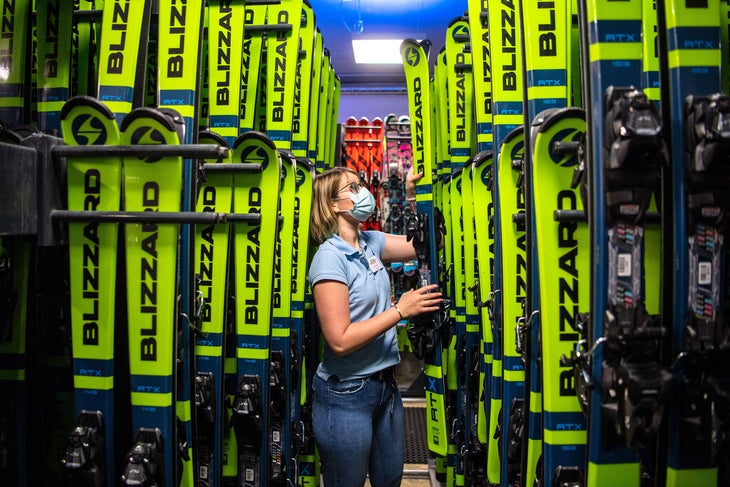 ski shop rentals