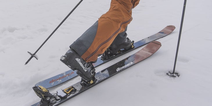 Touring on the Nordica Enforcer 93 Unlimited Ski
