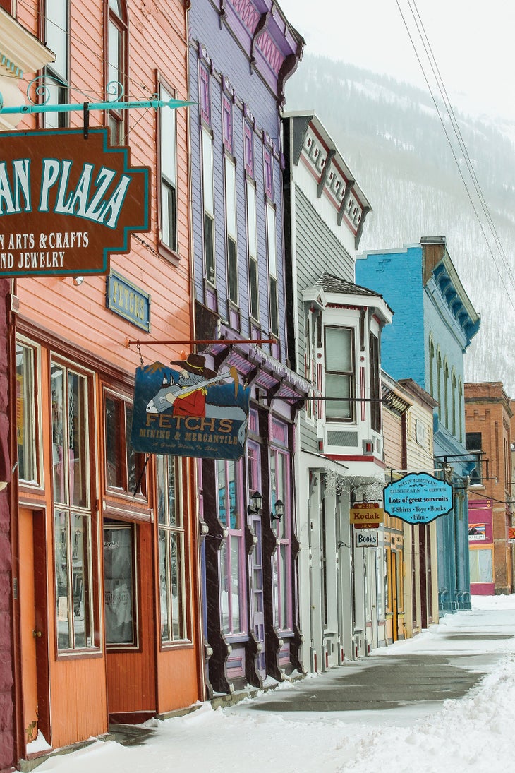 Silverton, Colo. downtown