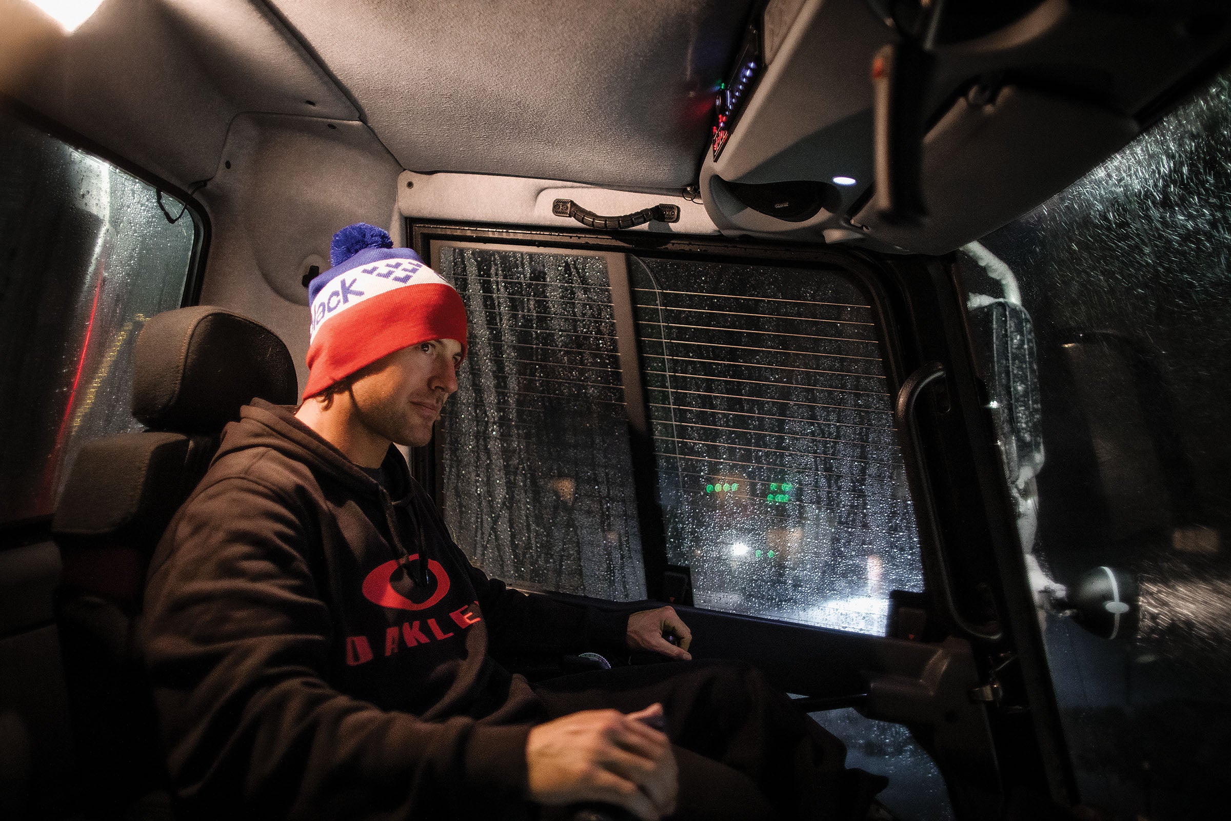 Bernie Rosow Mamoth snowcat driver