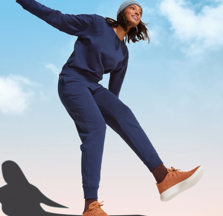Allbirds Jogger on model