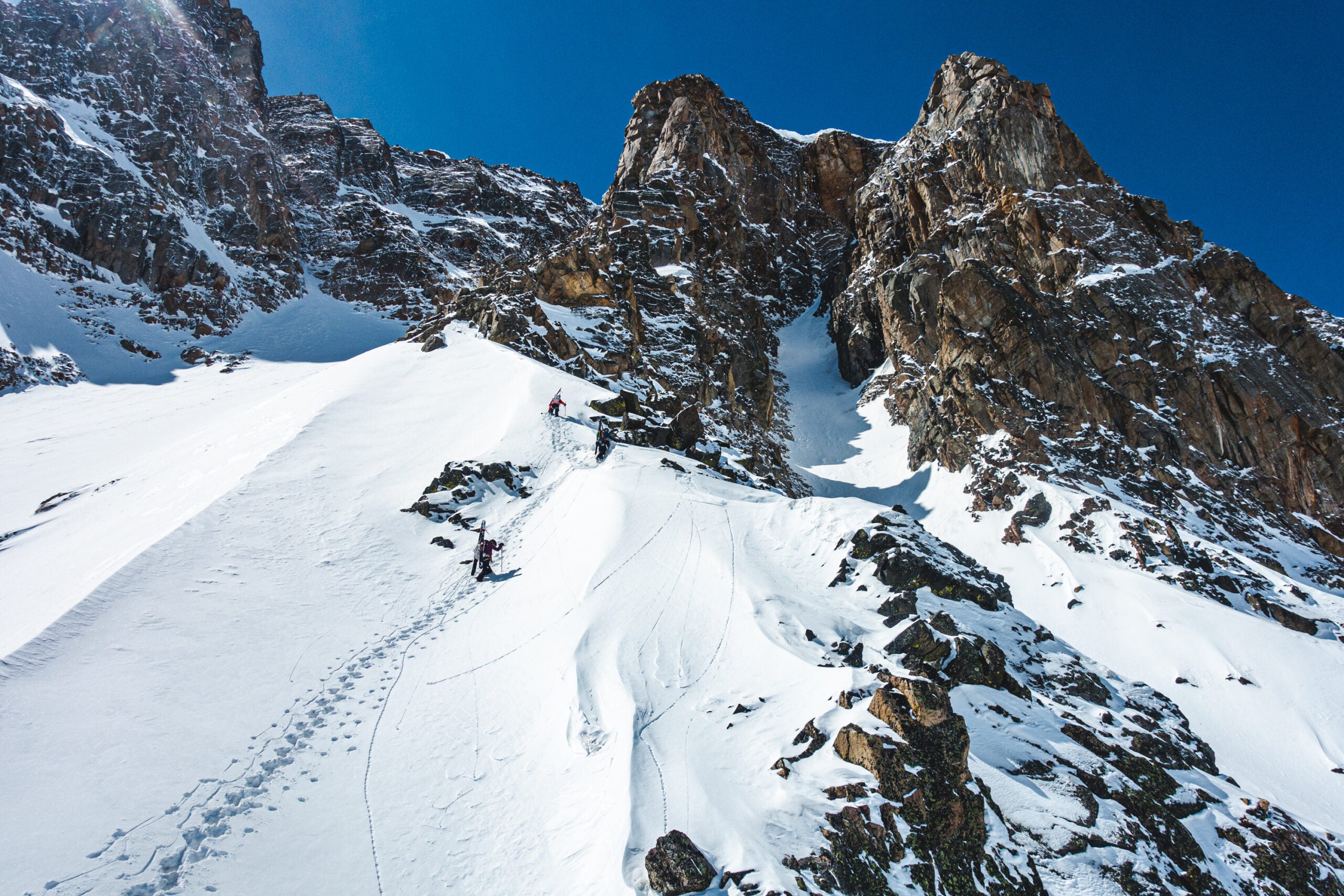 Cody Townsend climbs and skis the Patriarch for the Fifty Project
