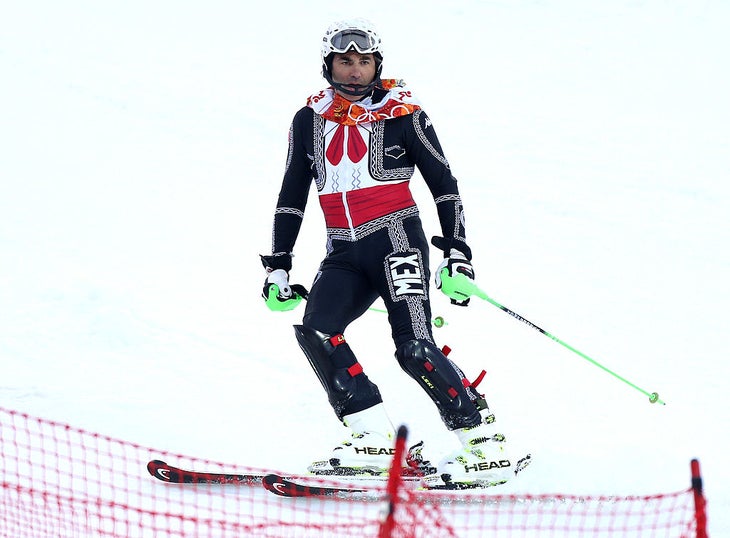 Prince Hubertus von Hohenlohe, Olympic skier from Mexico