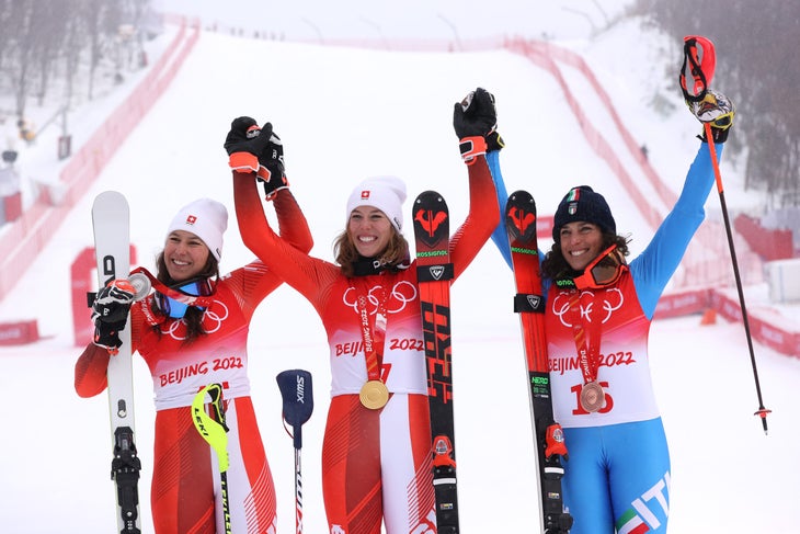 Alpine combined medalists