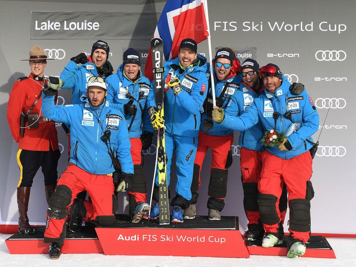 Norwegian Men's Alpine Ski Team, 2019