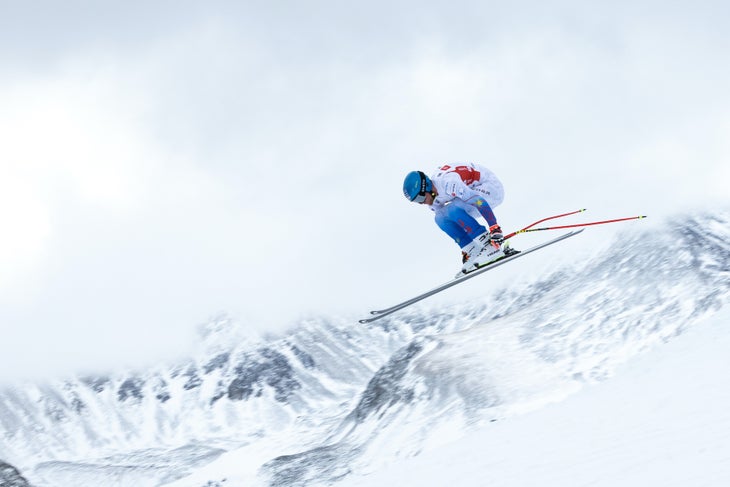 Ryan Cochran Siegle, downhill training