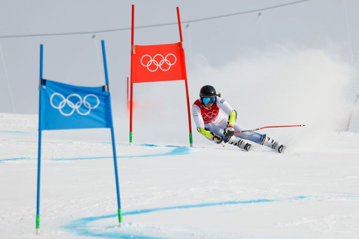 Sweden's Sarah Hector wins Olympic GS, Beijing