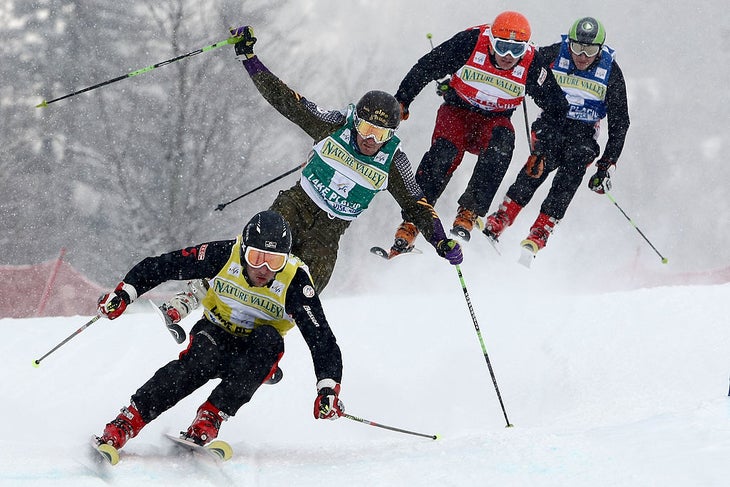 Daron Rahlves ski cross Lake Placid