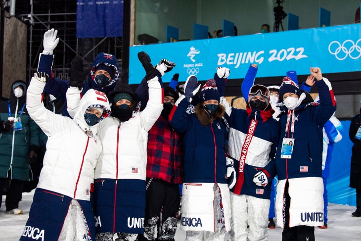 US Ski and Snowboard Team at the Beijing Olympics