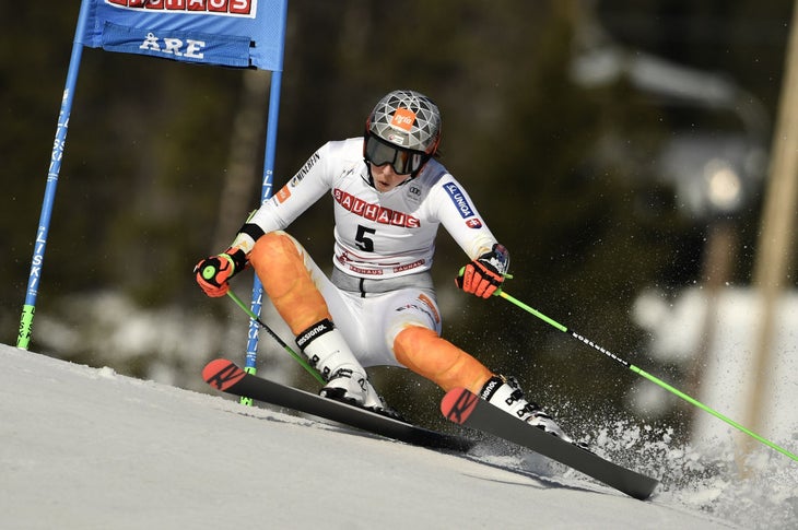 Petra Vlhova skis GS