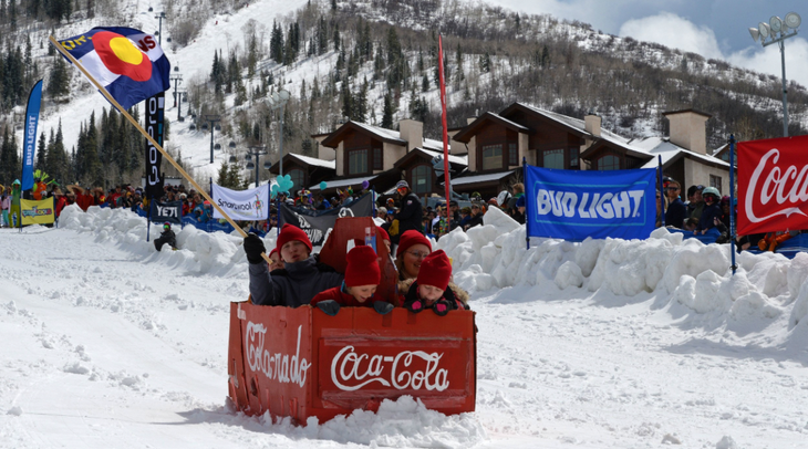 Cardboard Downhill Steamboat
