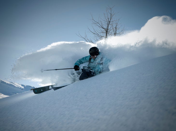 Fischer athlete on the new Ranger 116 ski