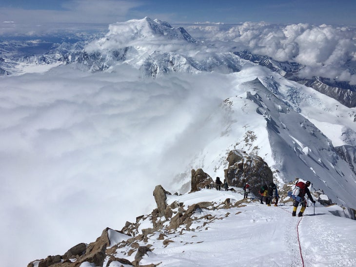 Denali skiing