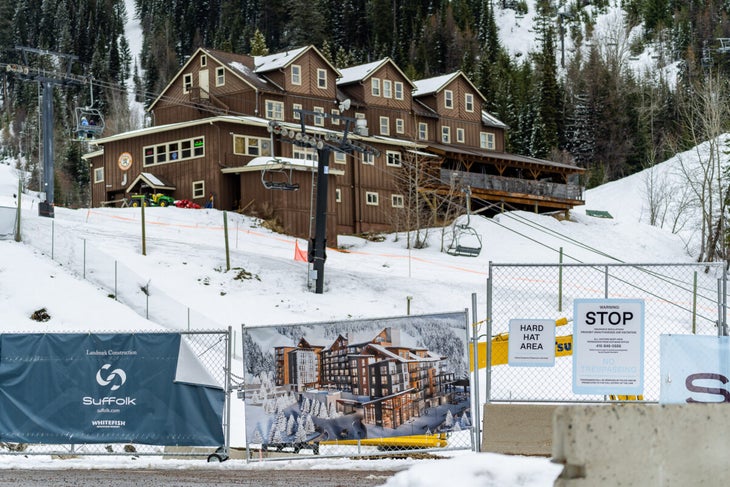 Construction in Whitefish