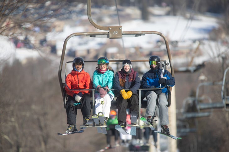 Wachusett ski lift
