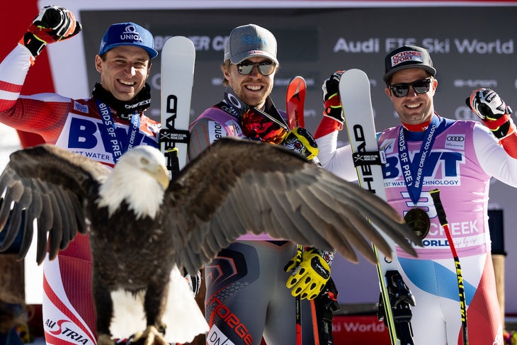 2021 Birds of Prey downhill winners