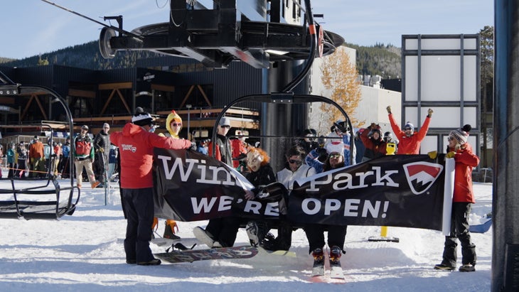 Winter Park’s opening day, October 31