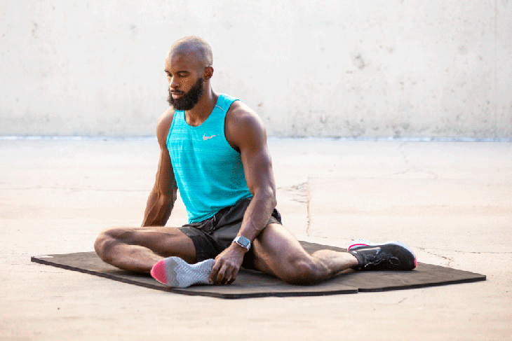 90/90 progression for hip mobility