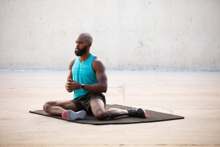 90/90 progression for hip mobility