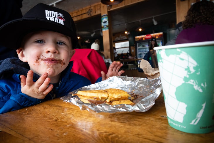 Jackson Hole happy kid