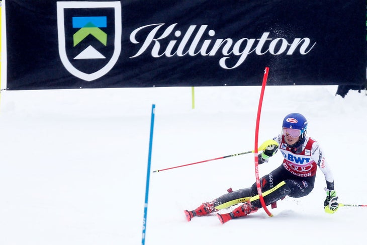 Mikaela Shiffrin Killington slalom