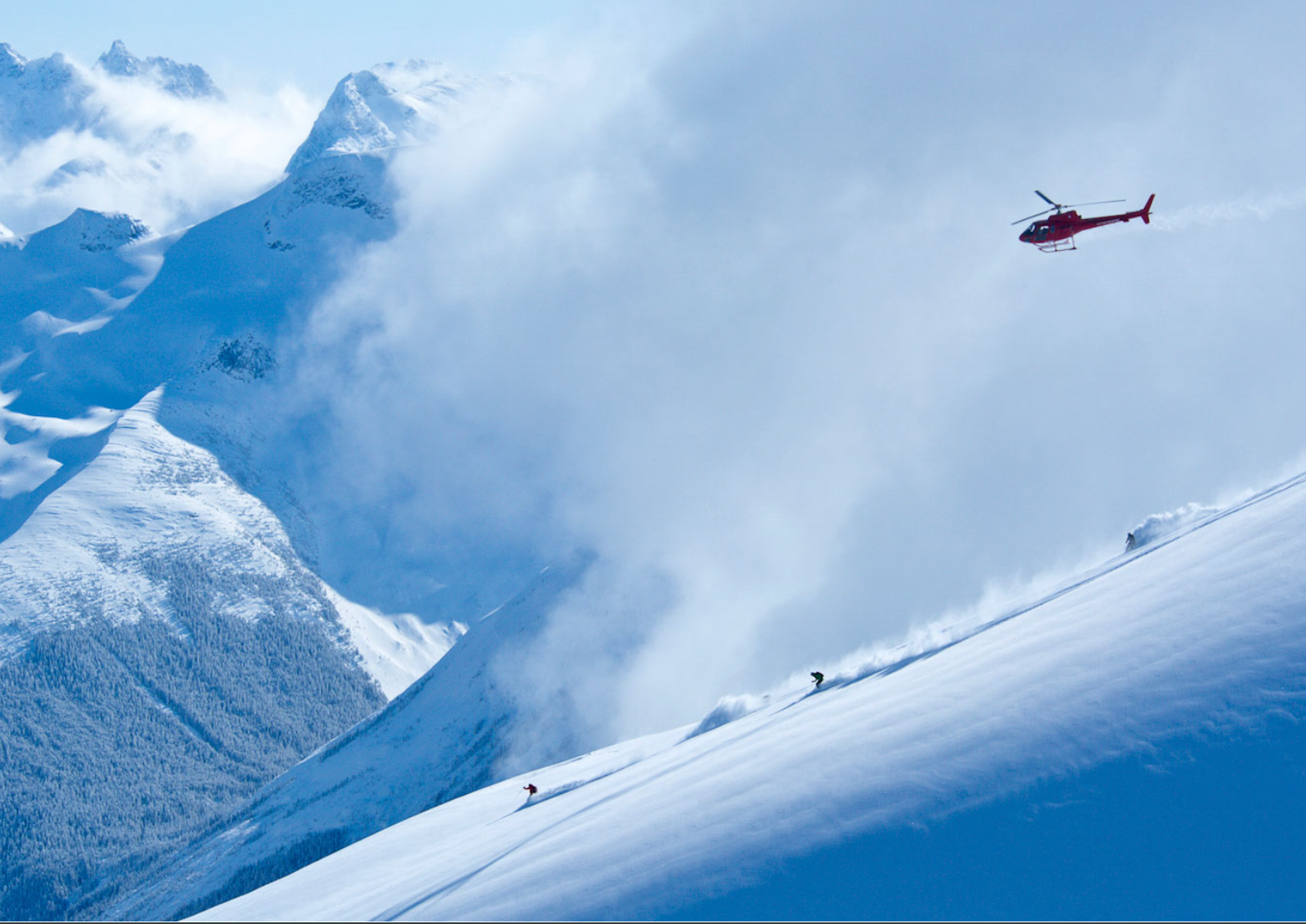 BC Heli skiing