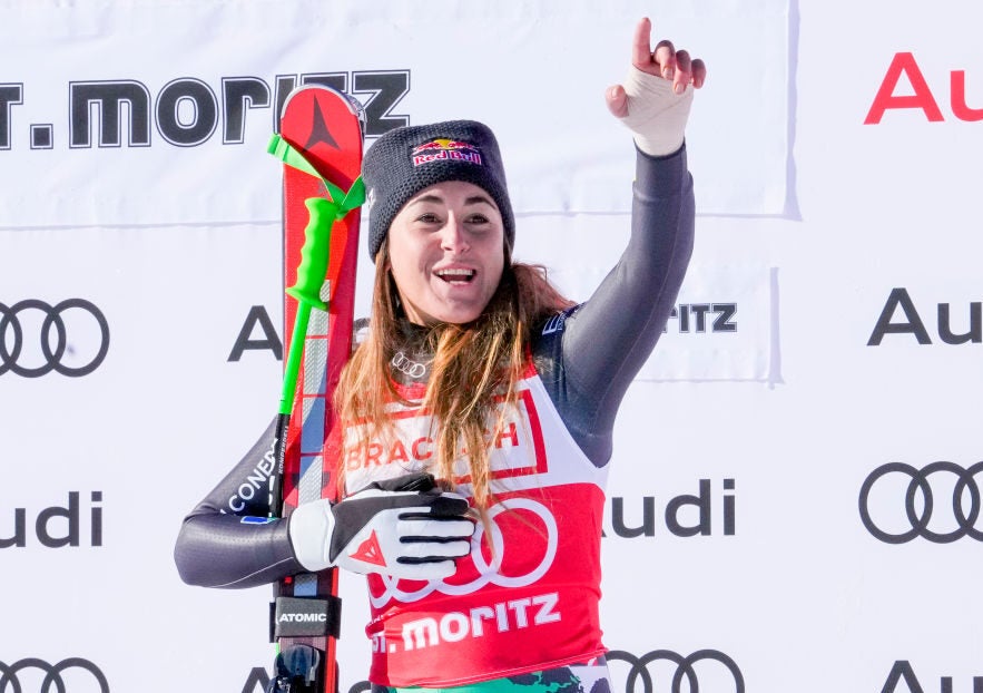 Soffia Goggia St Moritz downhill 2022