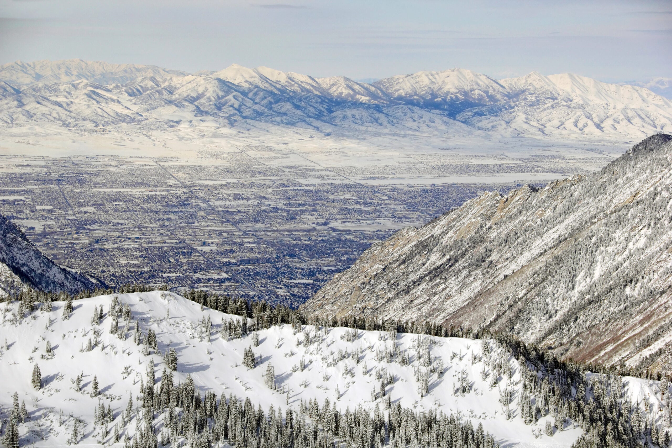 SLC from Snowbird
