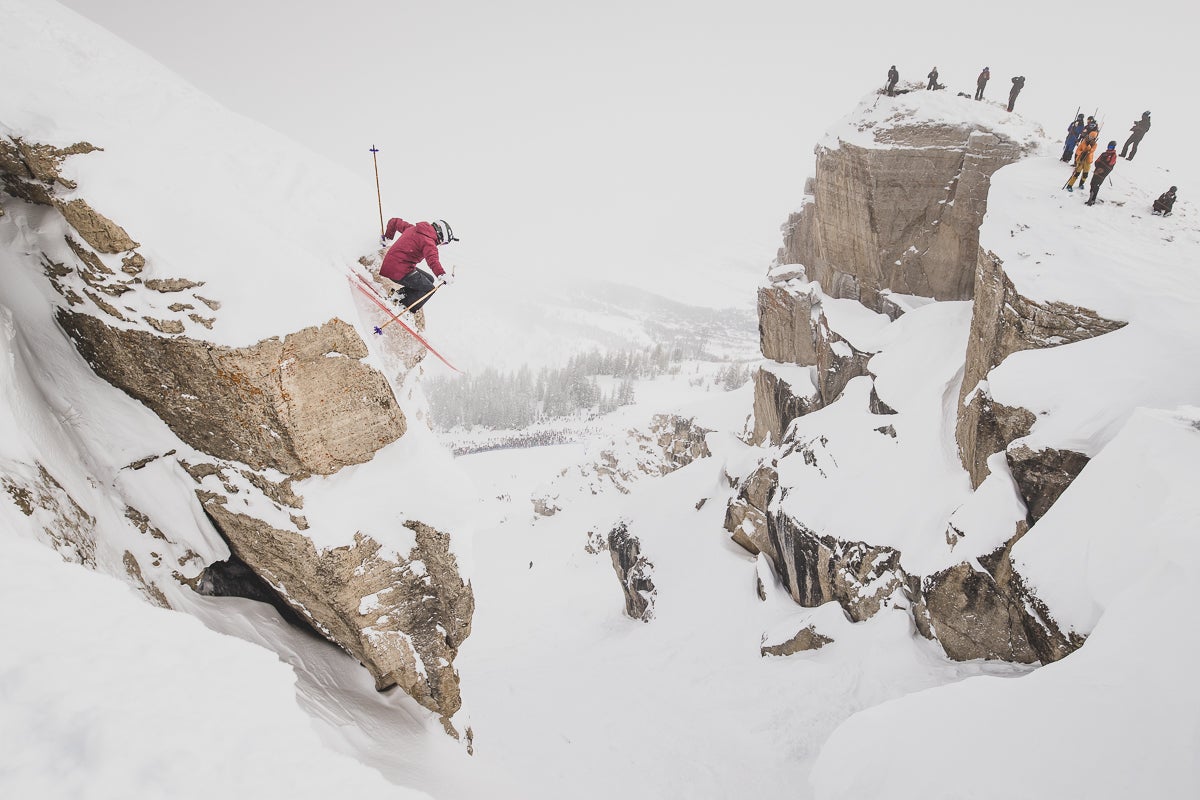 Competitor jumping into Corbet's during Kings and Queens 2023