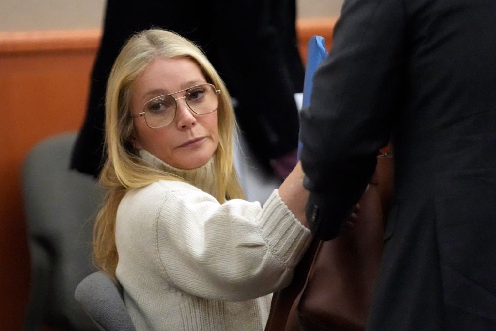 Actress Gwyneth Paltrow is accused in a lawsuit of crashing into a skier during a 2016 family ski vacation, leaving him with brain damage and four broken ribs.